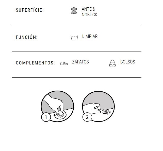 TARRAGO BLOCK GOMA PARA ANTE Y NUBUCK