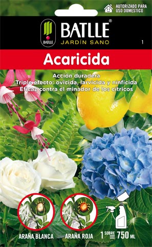 ACARICIDA BATLLE SOBRE 750 ML.