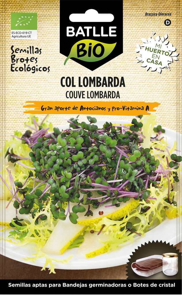 BROTES 100% ECO COL LOMBARDA