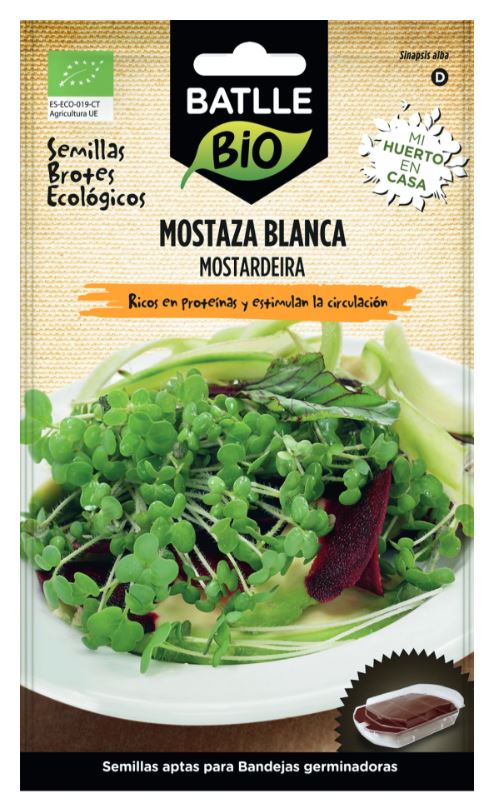 BROTES 100% ECO MOSTAZA BLANCA