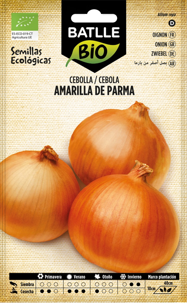 CEBOLLA AMARILLA DE PARMA ECO.