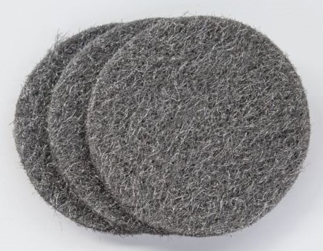 DISCOS DE LANA DE ACERO 3 UNI.