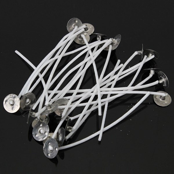 MECHA GELATINA ENCERADA C/ HIERRO 10CM UNIDAD