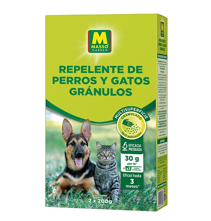 REPELENTE DE PERROS Y GATOS 400 GRS.