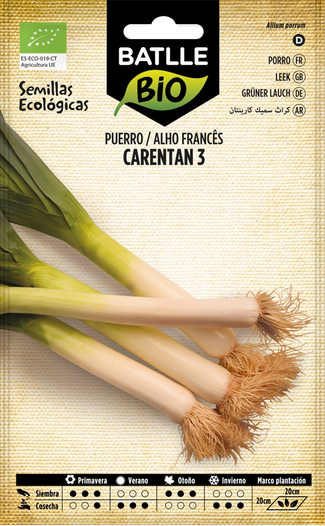 PUERRO GRUESO CARENTAN 3 ECO.