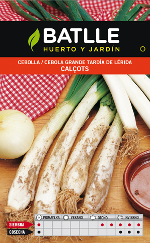 SEMILLAS BATLLE CEBOLLA BLANCA TARDIA DE LERIDA - CALÇOTS