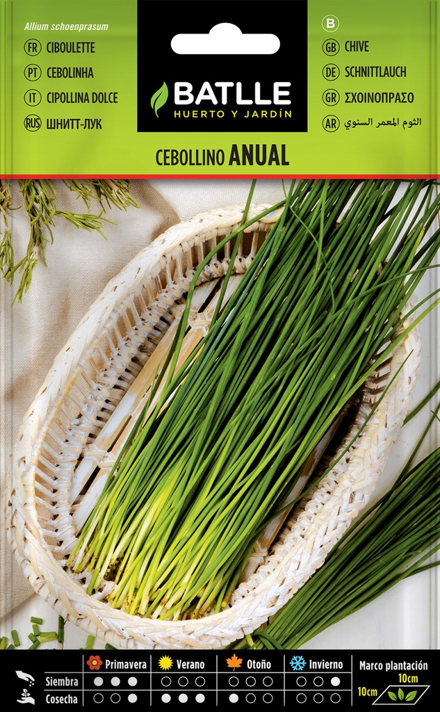 SEMILLAS BATLLE CEBOLLINO ANUAL
