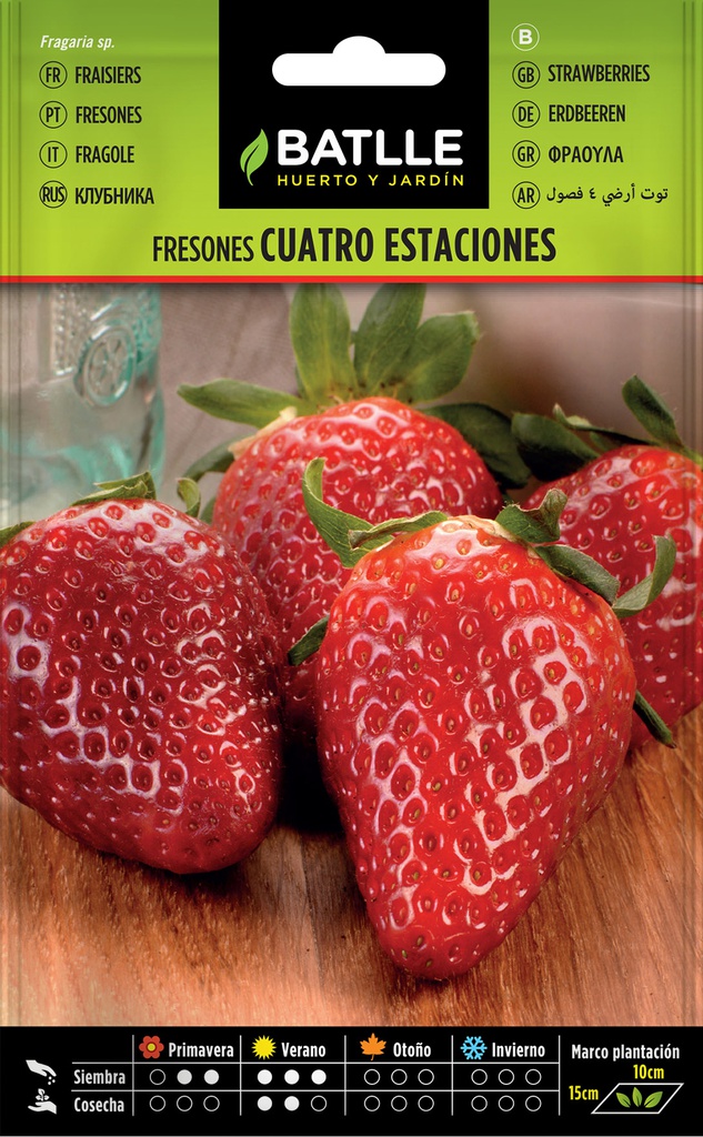 SEMILLAS BATLLE FRESONES 4 ESTACIONES