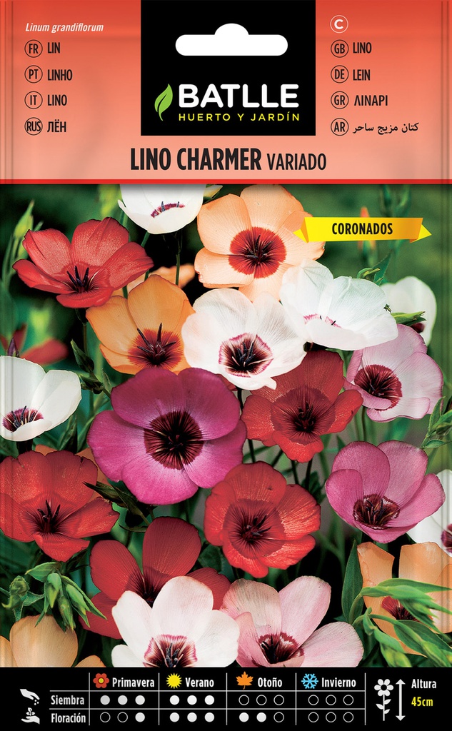 SEMILLAS BATLLE LINO CHARMER VARIADO