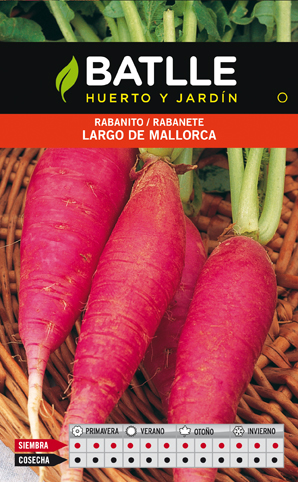 SEMILLAS BATLLE RABANITO LARGO DE MALLORCA 