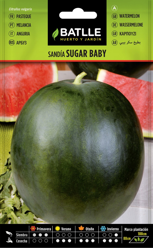 SEMILLAS BATLLE SANDIA SUGAR BABY