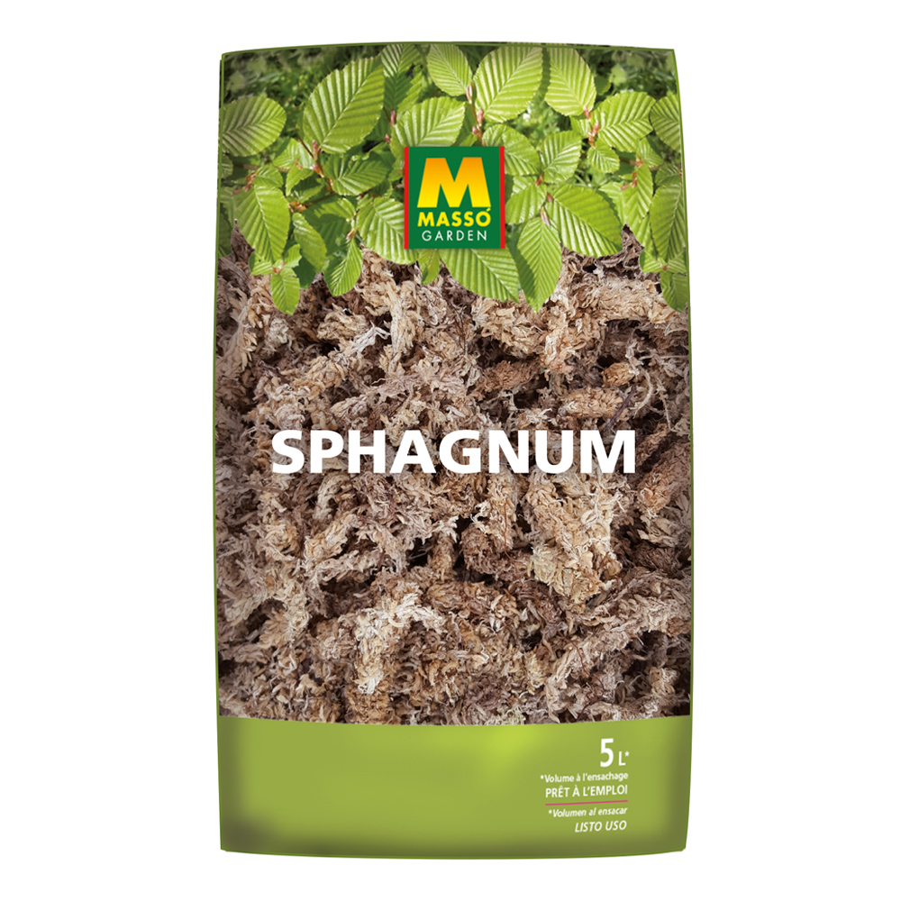 SUBSTRATO SPHAGNUM 5 LTS. MASSO