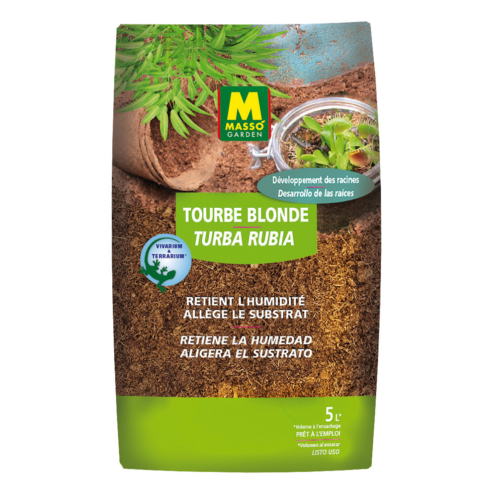 TURBA RUBIA 5 LTS. MASSÓ