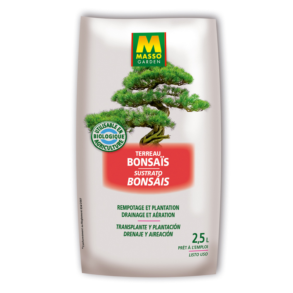 SUBSTRATO BONSAI 2,5 LT. MASSO