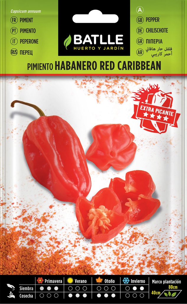 PIMIENTO HABANERO RED CARIBBEAN