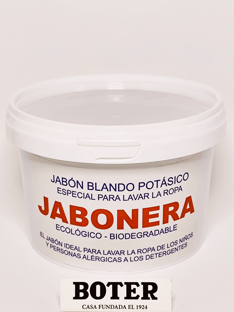 JABÓN BLANDO POTÁSICO JABONERA 500 G.