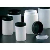 TARRO BOCA ANCHA ALTO TAPA NEGRA 250ML