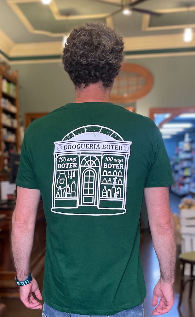 CAMISETA CENTENARI DROGUERIA UNISEX VERDE