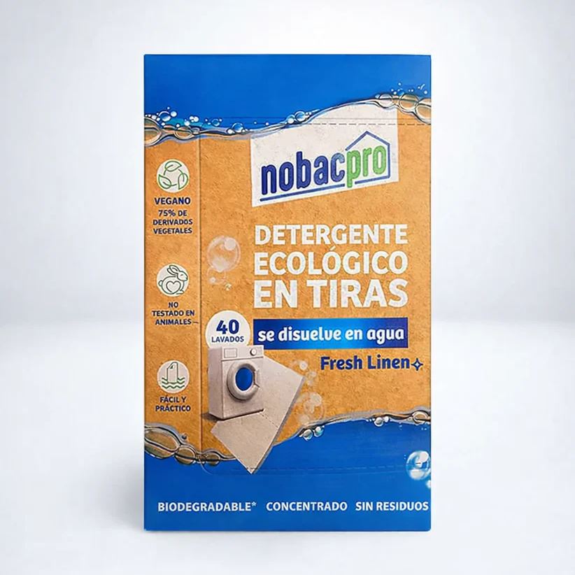 DETERGENTE TIRAS NOBACPRO 40 DOSIS