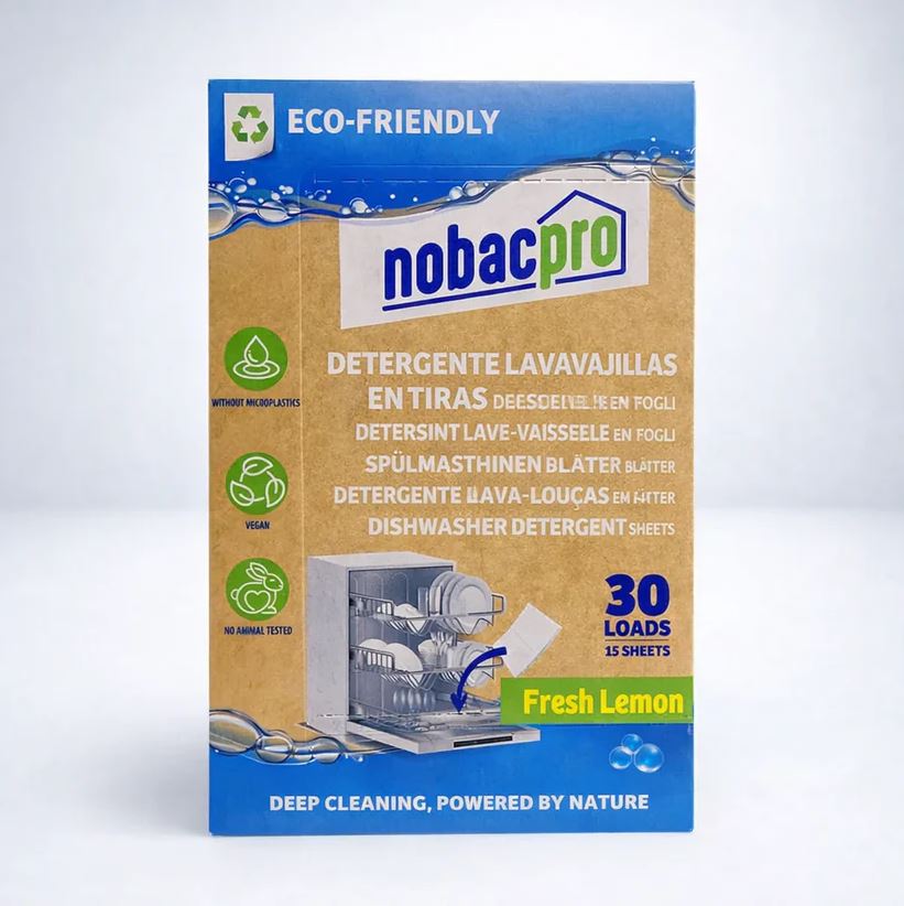 LAVAVAJILLAS 15 TIRAS NOBAC LIMON 30 LAVADOS