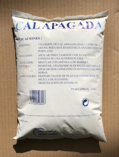 [006710] CAL EN PASTA (CAL APAGADA)   2 KG.