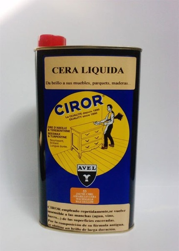 [3324014116029] CERA LIQUIDA CIROR  1 LT. INCOLORA