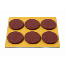 [8421196103115] DESLIZADORES 6 DISCOS 30 MM. MARRON