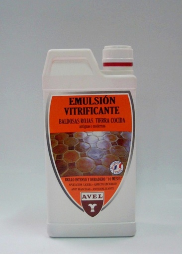 [3324014902608] EMULSION VITRIFICANTE BALDOSA ROJA 1LT.