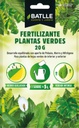 FERTILIZANTE PLANTAS VERDES SOBRE 5 LT.