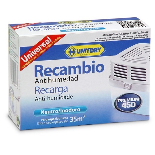 [E431180C12] HUMYDRY NEUTRO 450 GRS RECAMBIO