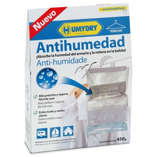 [E40600C12] HUMYDRY PERCHA ANTIHUMEDAD BOLSA 450 GR.