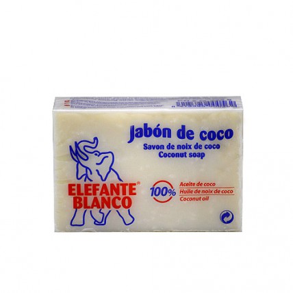 [206104] JABON DE COCO NEUTRA ELEFANTE PASTILLA 225GR.