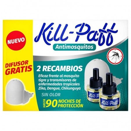 [058654] KILL PAFF MOSQUITS RECAMBIO DUPLO + 1 APARATO