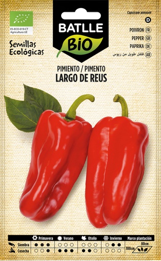 [3001671] PIMIENTO ROJO LARGO DE REUS ECO.