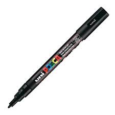 [284711000] ROTULADOR PC-3M Negro