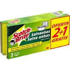 [111724] SCOTCH BRITE SALVAUÑAS VERDE 3 X 2