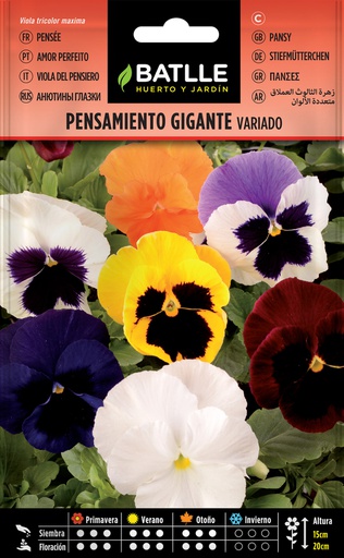 [3001419] SEMILLA BATLLE PENSAMIENTO GIGANTE VARIADO