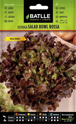 [3001307] SEMILLAS BATLLE LECHUGA SALAD BOWL ROJA