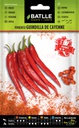 SEMILLAS BATLLE PIMIENTO GUINDILLA DE CAYENNE ROJO