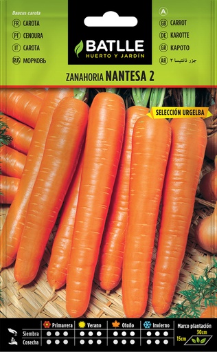 [3001253] SEMILLAS BATLLE ZANAHORIA NANTESA 2 SEL.URGELBA
