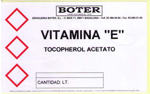 VITAMINA E TOCOBIOL/LA1 BIOXAN  BOTER