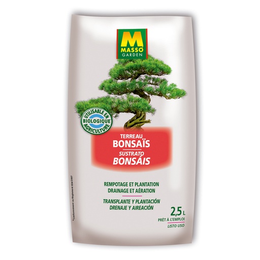 [35565250] SUBSTRATO BONSAI 2,5 LT. MASSO