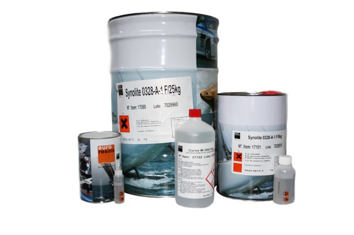 RESINA POLIÉSTER SYNOLITE FS 9900/AC TRANSPARENTE 1 KG.