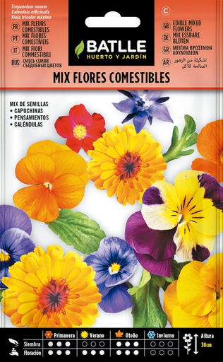 [6004521] MIX FLORES COMESTIBLES