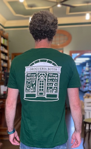 CAMISETA CENTENARI DROGUERIA UNISEX VERDE